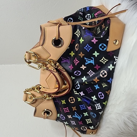 💯 Authentic Louis Vuitton Handbag in Multi Black Color🍀 - Picture 16 of 17